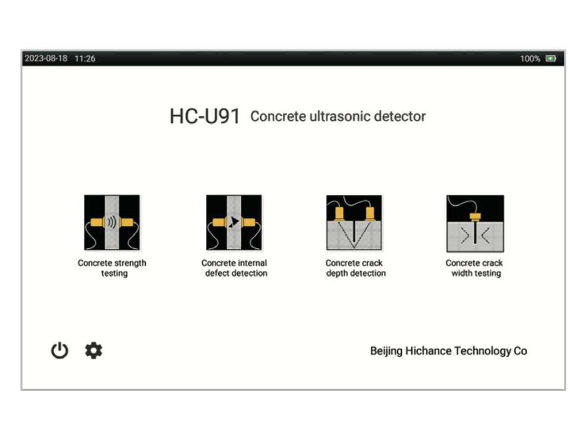 HC-U91 Concrete Ultrasonic Tester gallery image 2