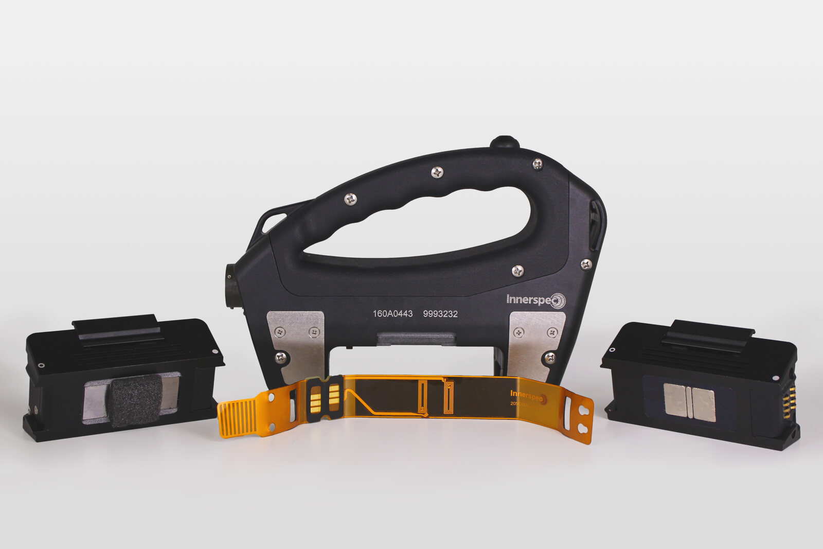Handheld scanner dan pilihan sensor Innerspec VOLTA FST-B untuk boiler tube