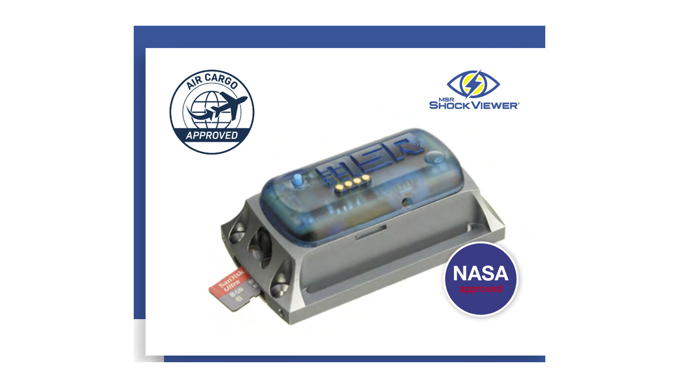 MSR 165 dengan badge NASA-approved dan Air Cargo Approved