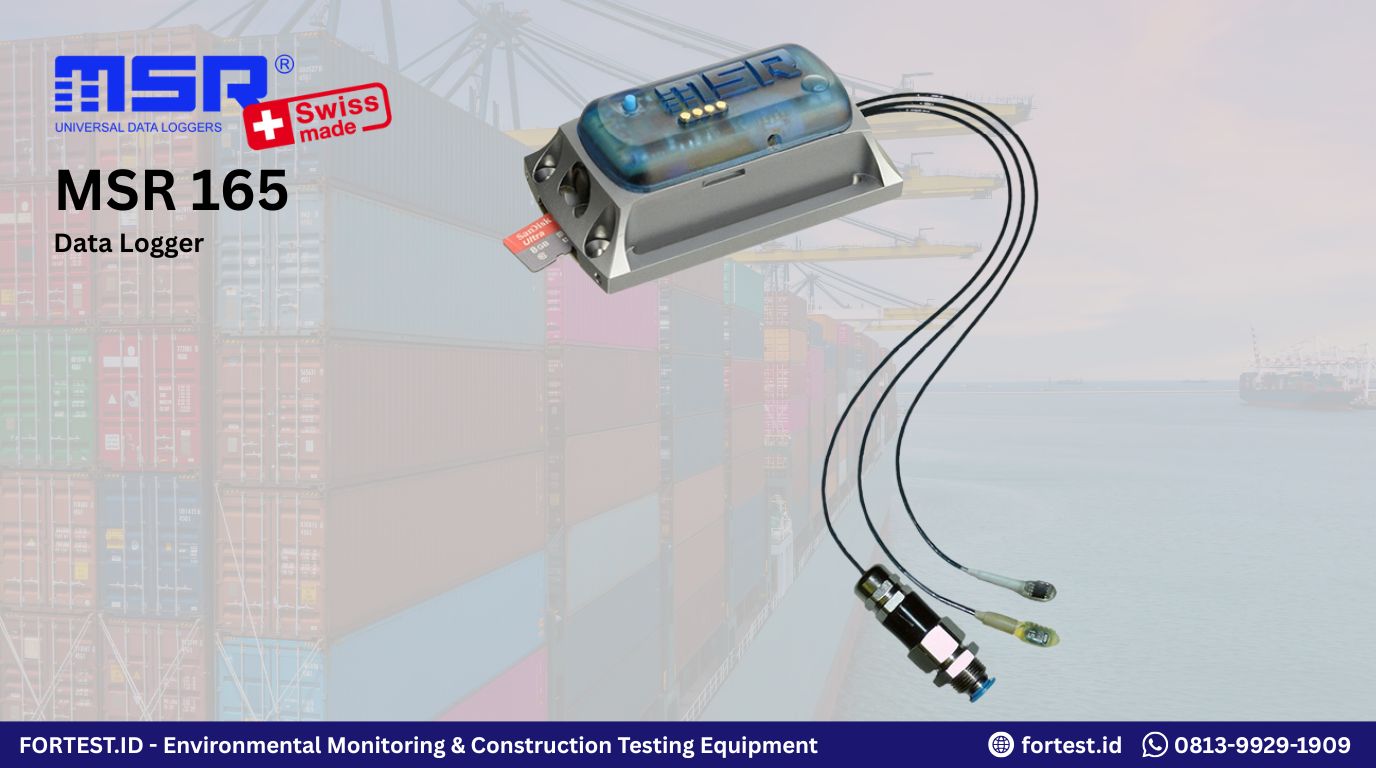 MSR 165 Shock and Vibration Data Logger