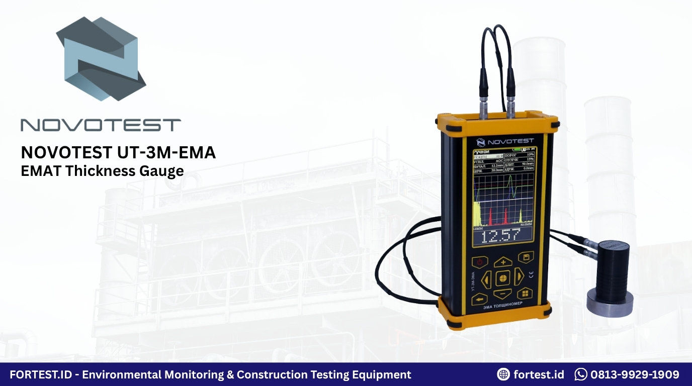 NOVOTEST UT-3M-EMA EMAT Thickness Gauge