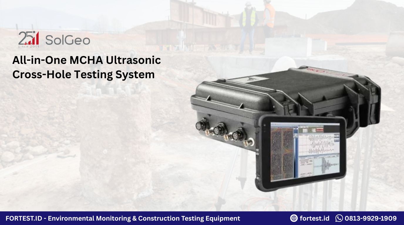 SolGeo All-in-One MCHA untuk cross-hole sonic logging pada bored pile